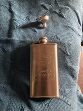 Jack Daniel's hip flask No 7 (c2009) used with funnel good condition