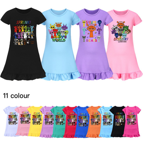 Kids girls sprunki sleepwear - kids,