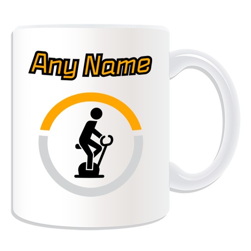 Personalised gift fitness bike - personalised,