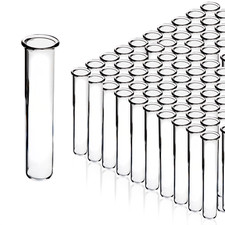 100PK Glass Test Tubes, 12ml