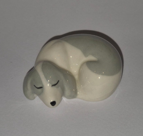 Szeiler vintage dog - figurine, ~