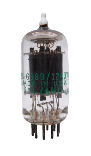 Sylvania jhs 6189 12au7wa - sylvania,