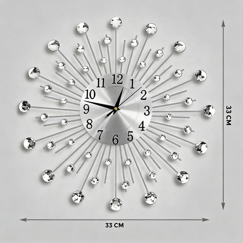 Crystal diamond wall clocks - crystal,