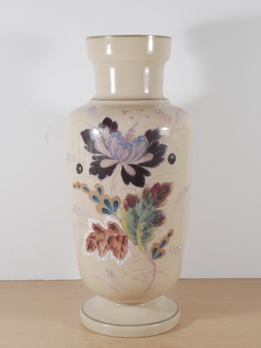 Large antique style opaline - style,