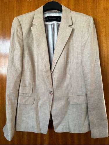 New zara 100 linen - zara, jacket