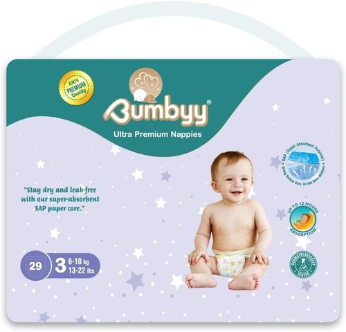 Bumbyy premium baby nappies - baby,