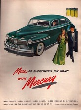 1948 Mercury Green Car 1949