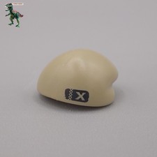 Playmobil cream wool hat for children, brown and gray - skate hospital park