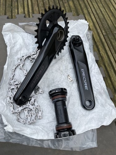 Shimano deore crankset - deore, (170mm)