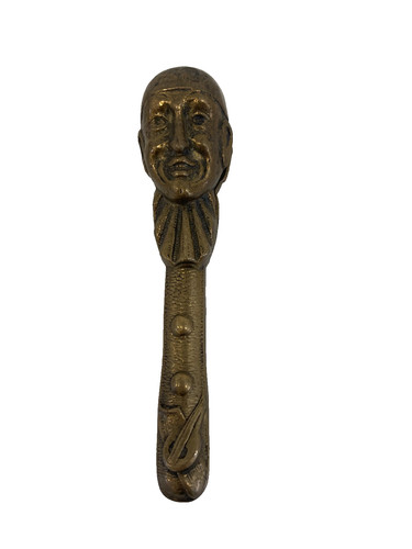 Vintage brass punch novelty - brass, mr