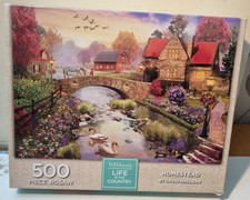 500 piece jigsaw by WHSmith       "Homestead"