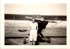 1950s Woman & Piper Cub