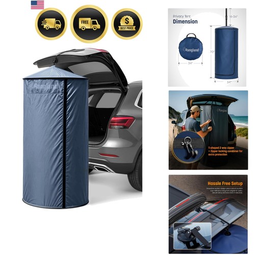 Instant suv trunk privacy - trunk, tent