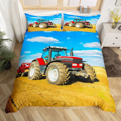 Large tractor duvet - large, quilt