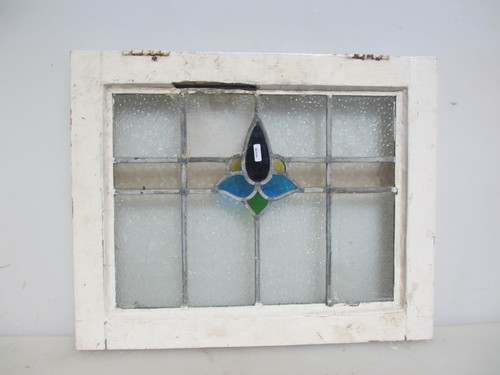 Antique stained glass - stained, window