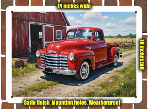 Metal sign 1951 chevrolet - metal,