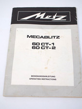 Metz 60 CT-1/ 60 CT-2 Flash