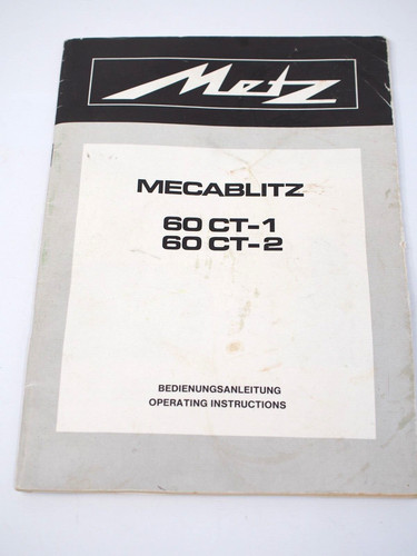 Metz 60 ct - 60, ct-1/