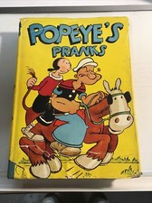 Popeye’s Pranks 1938 Book