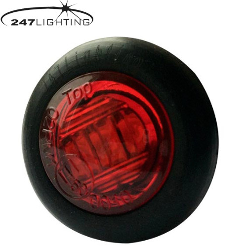 Compact red led - red, lamp