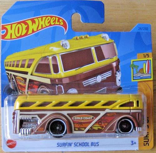 Hot wheels surfin school bus - wheels,