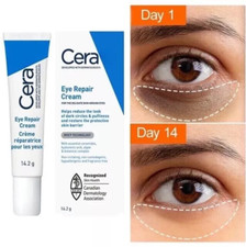 CeraVe Eye Repair Cream for Dark Circles & Puffiness with Hyaluronic Acid