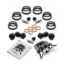 Honda CBF1000A 8 2008 Front Brake Caliper Seal Service Kit Rebuild Overhaul ABS