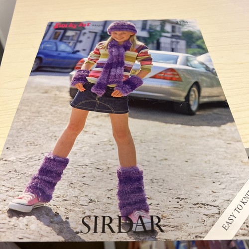 Sirdar funky fur pattern - funky,