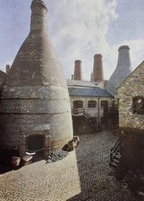 Gladstone - The Working Pottery Museum, Stoke-on-Trent  Vintage Postcard