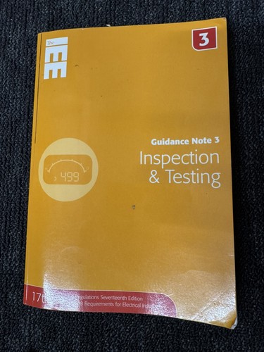 Iet guidance note - iet,