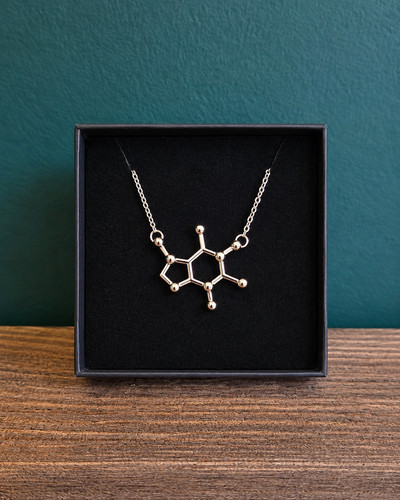 Molecule necklace - molecule,