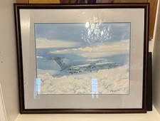 Water Colour Painting Of 101 Squadron RAF Vickers VC10 K2 Tanker ZA142 “C”