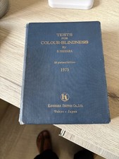 tests for colour blindness by S. Ishihara