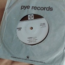 Jackie Lee Rupert The Bear 7"