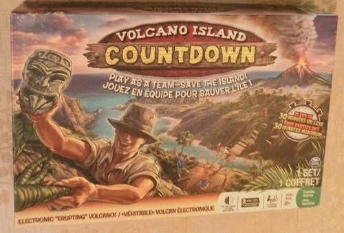 Volcano island countdown - volcano,