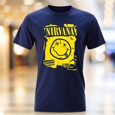 Nirvana T Shirt Happy Face