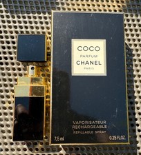CHANEL VINTAGE COCO 7.5ml REFILLABLE EMPTY PERFUME ATOMISER WITH BOX