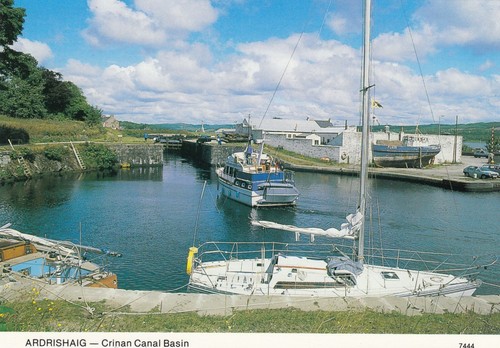 Postcard ardrishaig crinan - postcard,