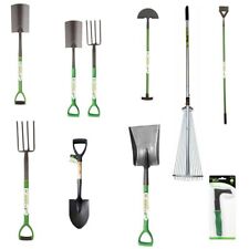 Gardening Tool Set Heavy Duty Carbon Steel Digging Spade Fork Rake Shovel Edging