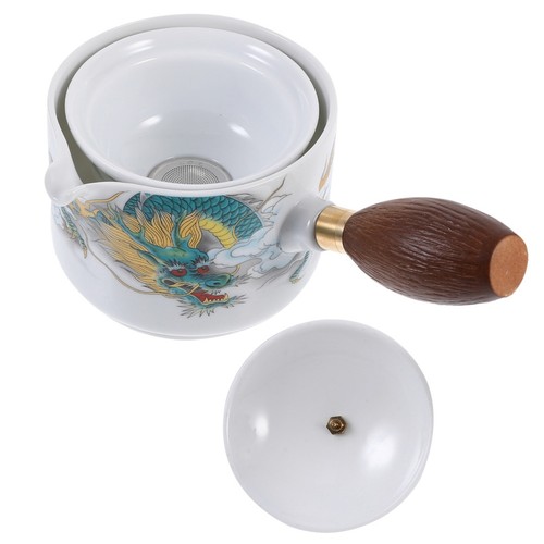 Portable ceramic teapot - ceramic,