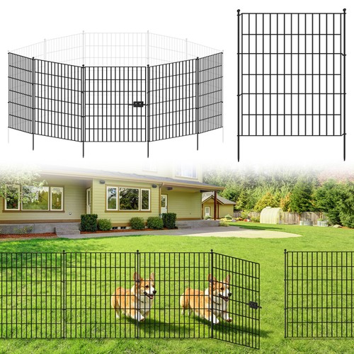 Panels dig garden fence - 5,