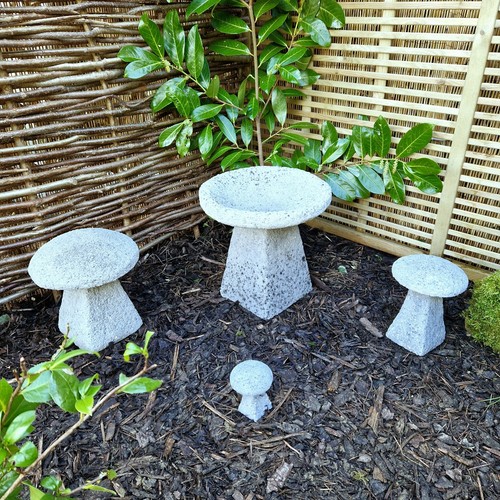 Weathered grey staddle stone - grey,