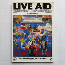Live Aid Concert Programme