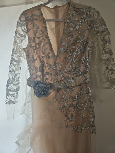 Ivory gold long - gold, sleeve