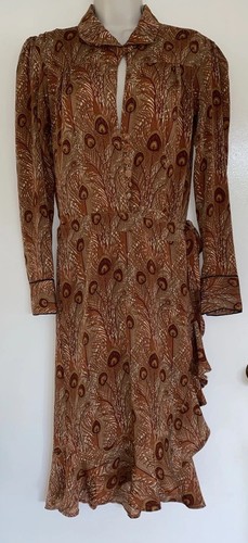 Peacock feather design dress - design,