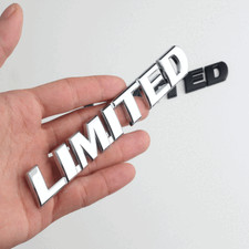 1x Silver 3D Limited Logo