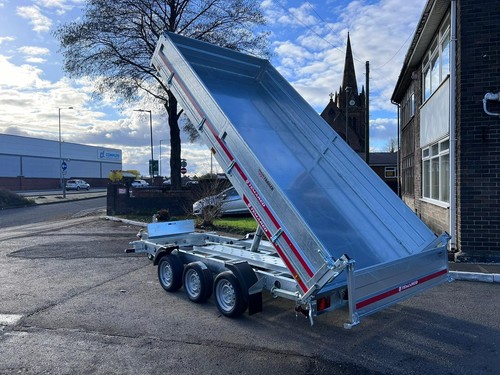 Hydraulic triple axle tipper - hydraulic,