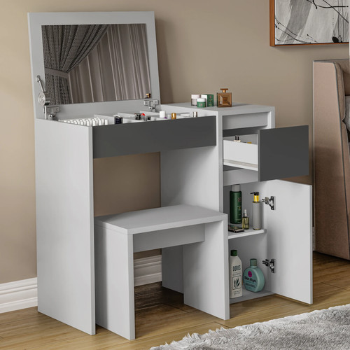 Dressing table with drawers - dressing,