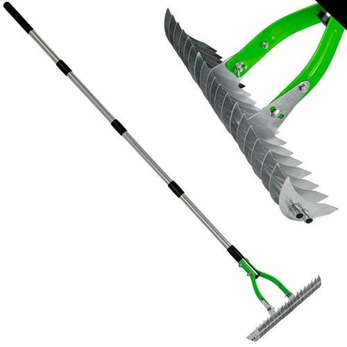 Garden lawn thatching rake - rake, 19