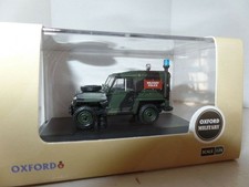 Oxford 76LRL002 LRL002 1/76 OO Land Rover 1/2 Ton Lightweight Military Police